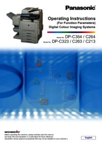 Per vedere il documento Panasonic DPC354 Istruzioni per gli Interventi