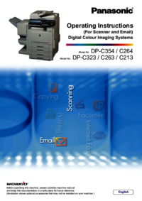 Per vedere il documento Panasonic DPC354 Istruzioni per gli Interventi